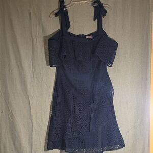 Chelsea28 Navy Dress